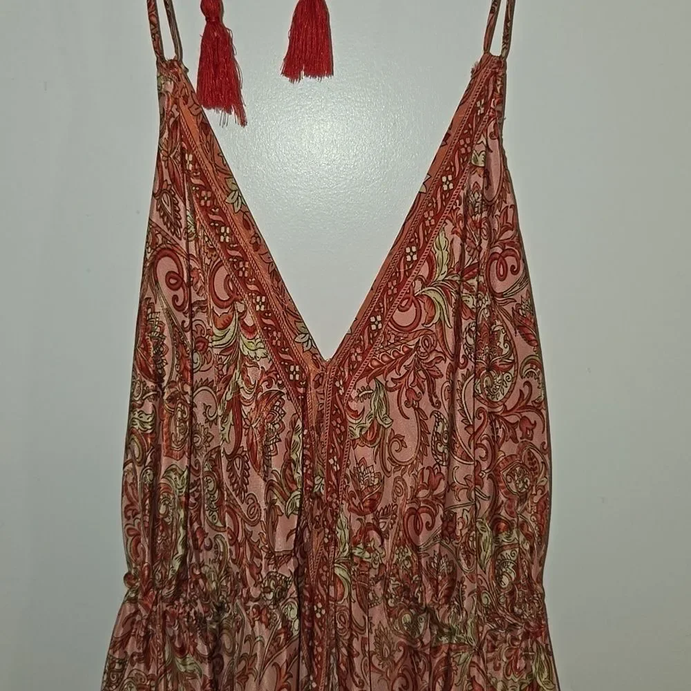 Paisley Silk Halter Dress - Picture 10 of 10